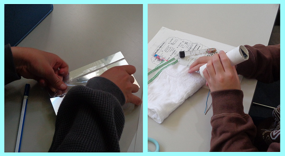 水の万華鏡づくり 