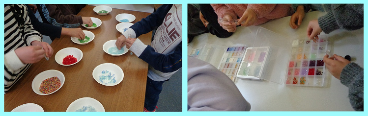 水の万華鏡づくり2 